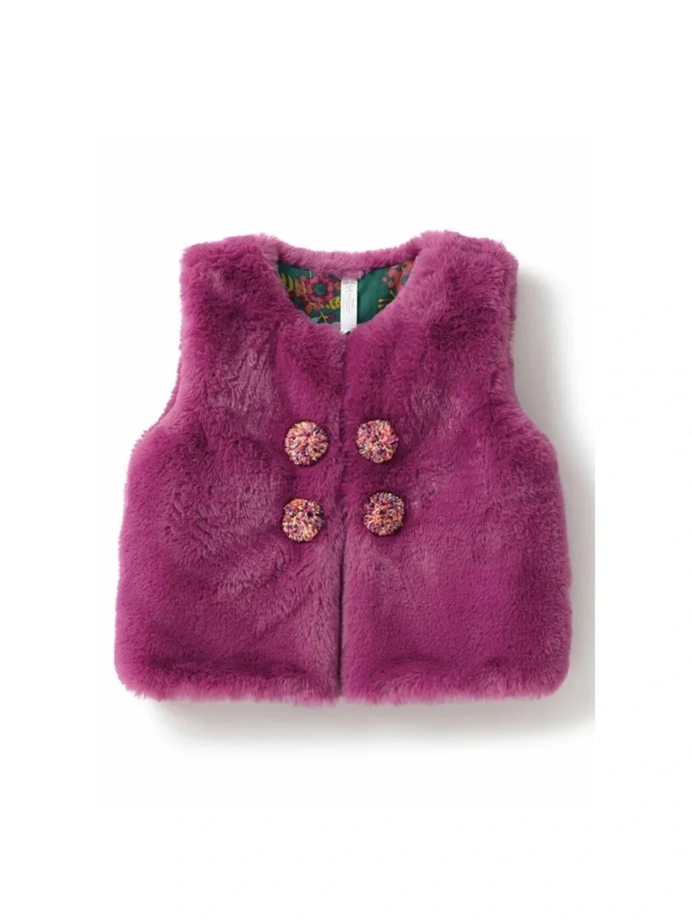 Matilda Jane Girl's size 6 Good to Faux Reversible Vest 2019 Fall/Winter